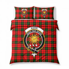 Kerr Modern Tartan Crest Bedding Set