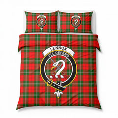 Lennox Tartan Crest Bedding Set