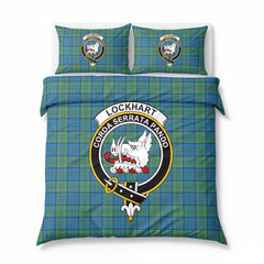 Lockhart Tartan Crest Bedding Set