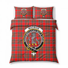 MacBain Tartan Crest Bedding Set
