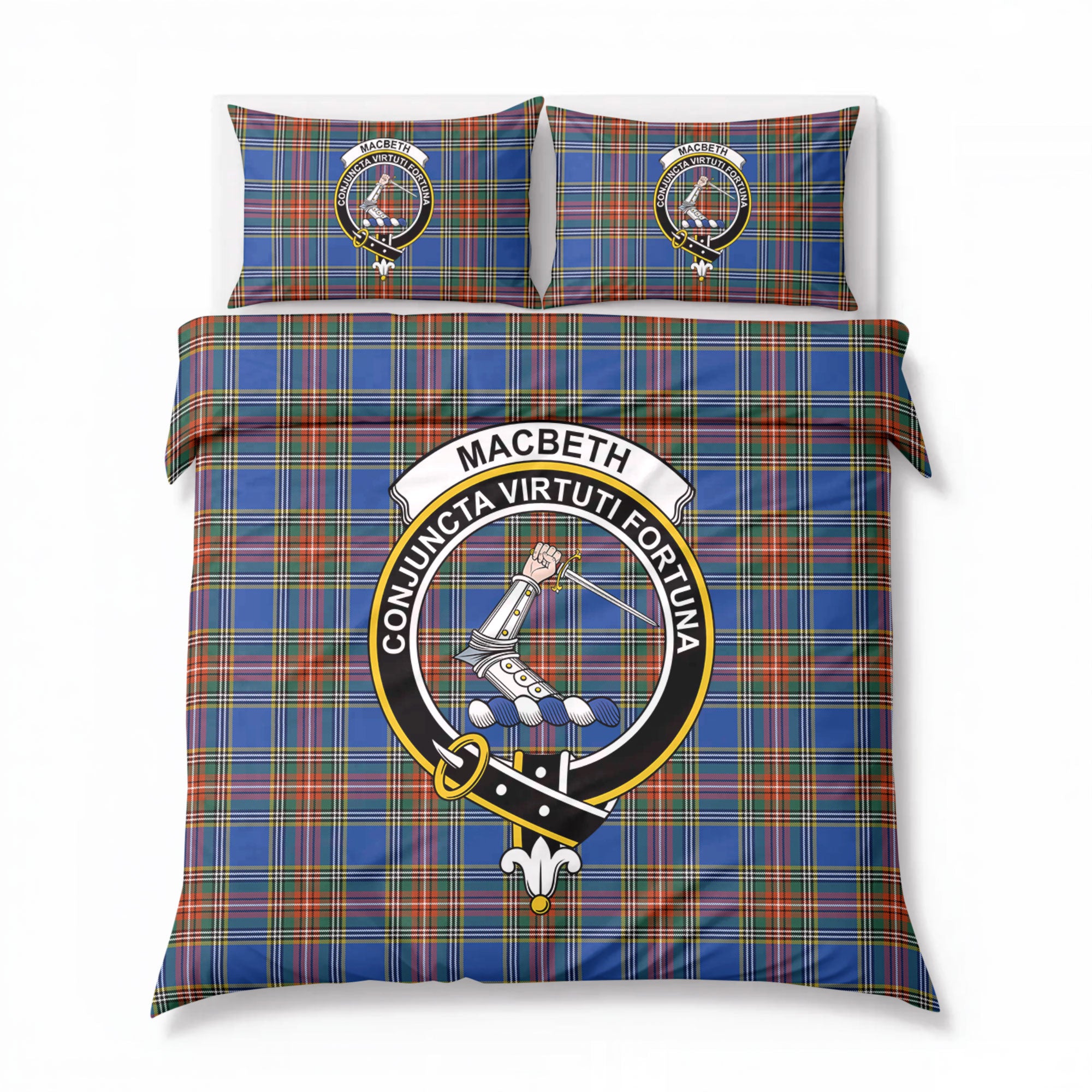 MacBeth Ancient Tartan Crest Bedding Set
