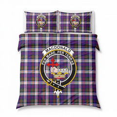 MacDonald Dress Modern Tartan Crest Bedding Set