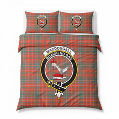 MacDougall Ancient Tartan Crest Bedding Set