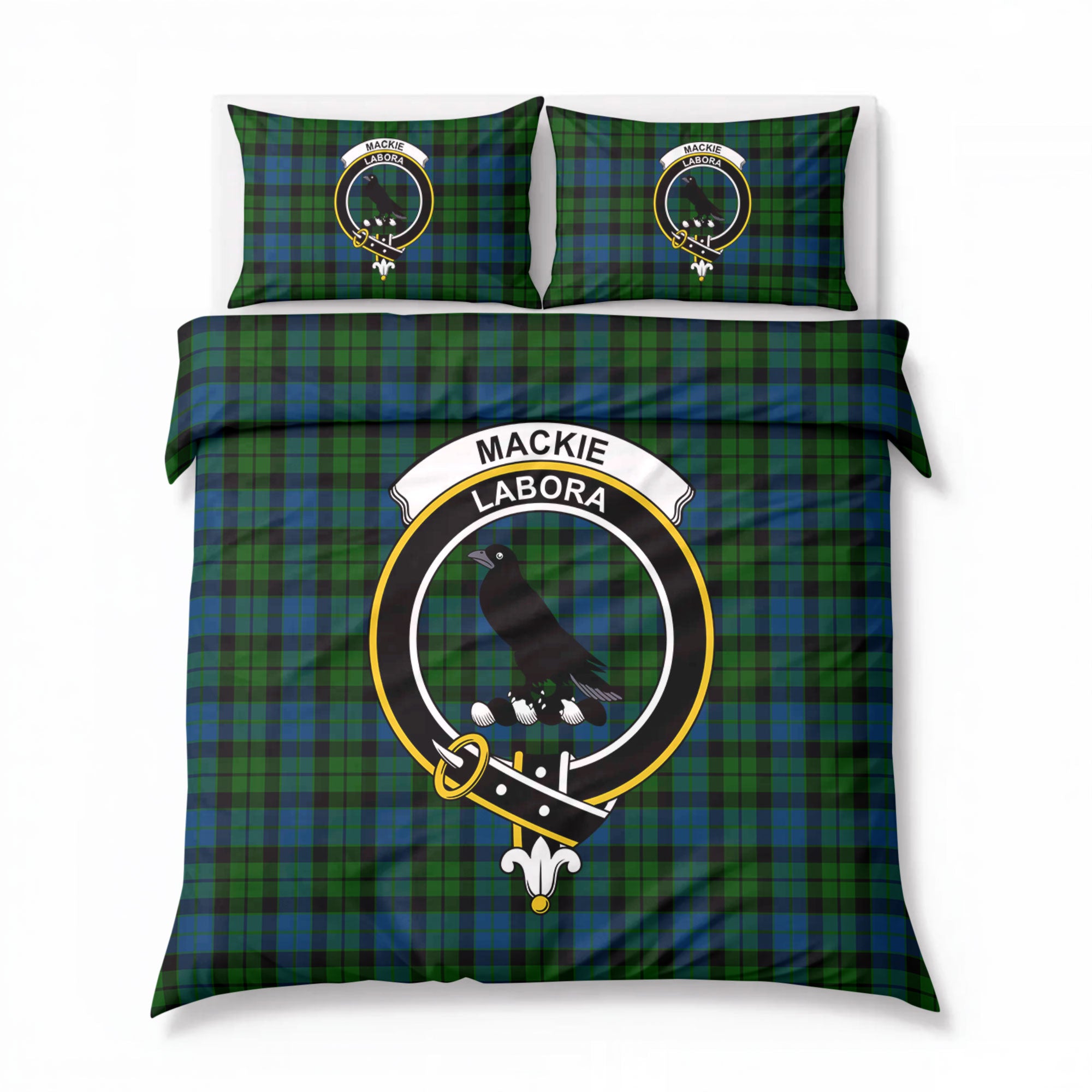MacKie Tartan Crest Bedding Set