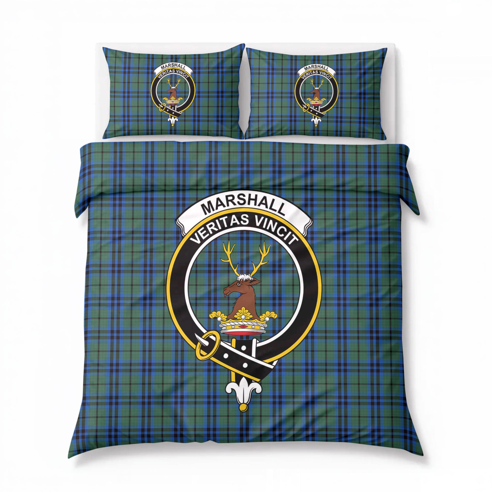 Marshall Tartan Crest Bedding Set