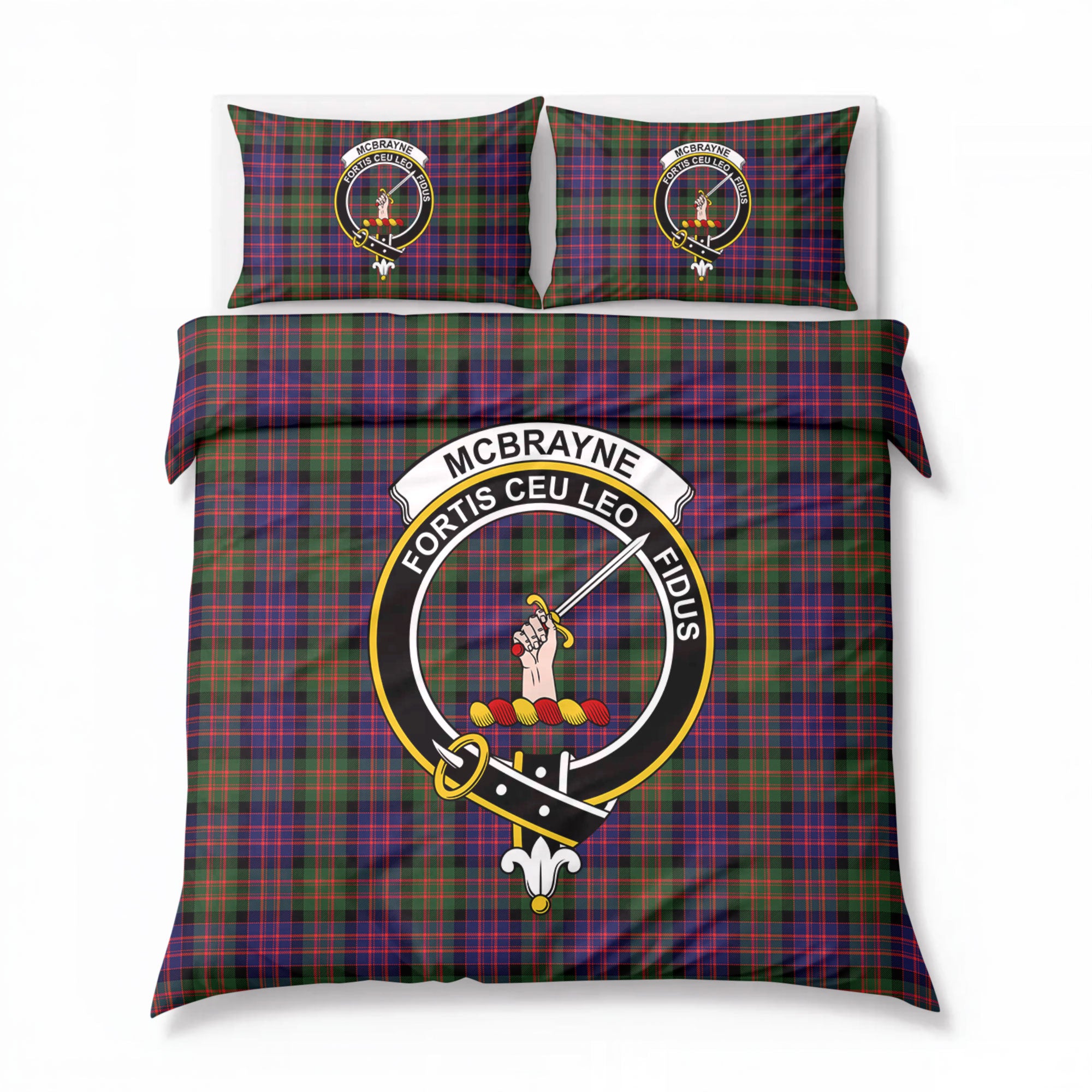 McBrayne Tartan Crest Bedding Set