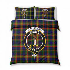McClellan Modern Tartan Crest Bedding Set