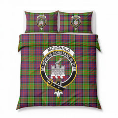 McDonald (Clan Ranald) Tartan Crest Bedding Set