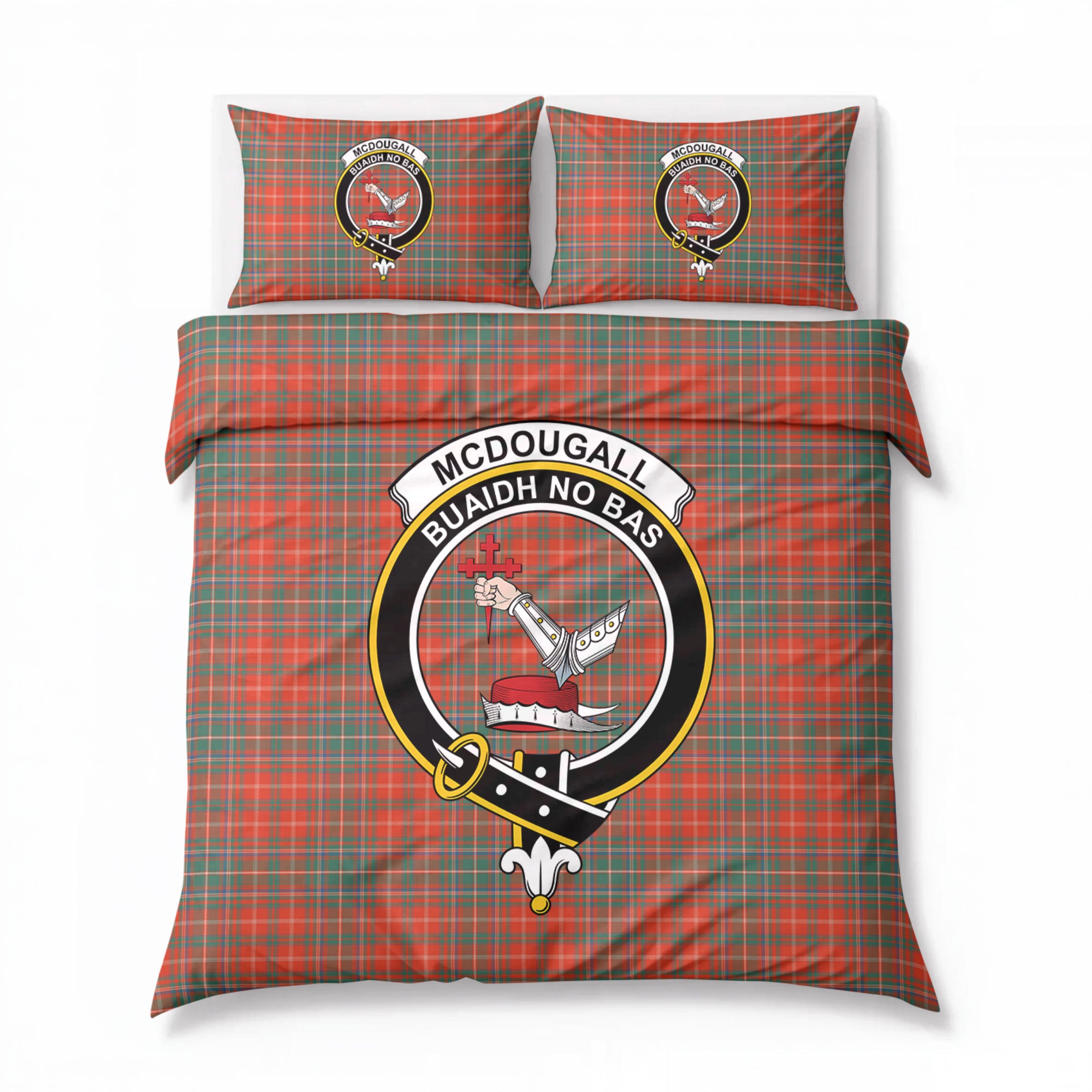 McDougall Ancient Tartan Crest Bedding Set