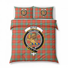 McFie Ancient Tartan Crest Bedding Set