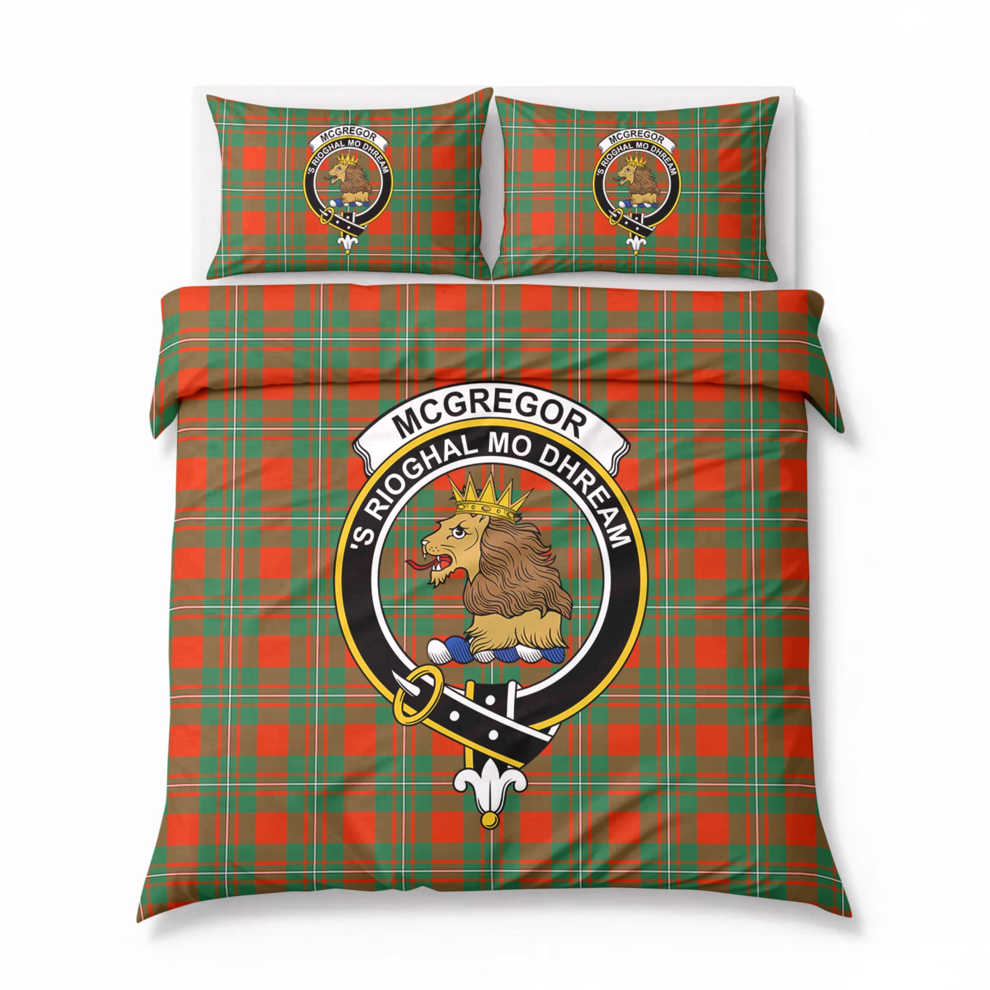 McGregor Ancient Tartan Crest Bedding Set