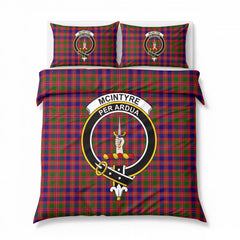 McIntyre Modern Tartan Crest Bedding Set