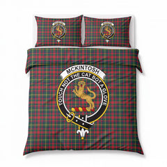 McKintosh Hunting Modern Tartan Crest Bedding Set