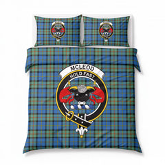 McLeod of Harris Ancient Tartan Crest Bedding Set