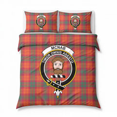 McNab Ancient Tartan Crest Bedding Set