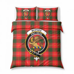 McPhee Tartan Crest Bedding Set
