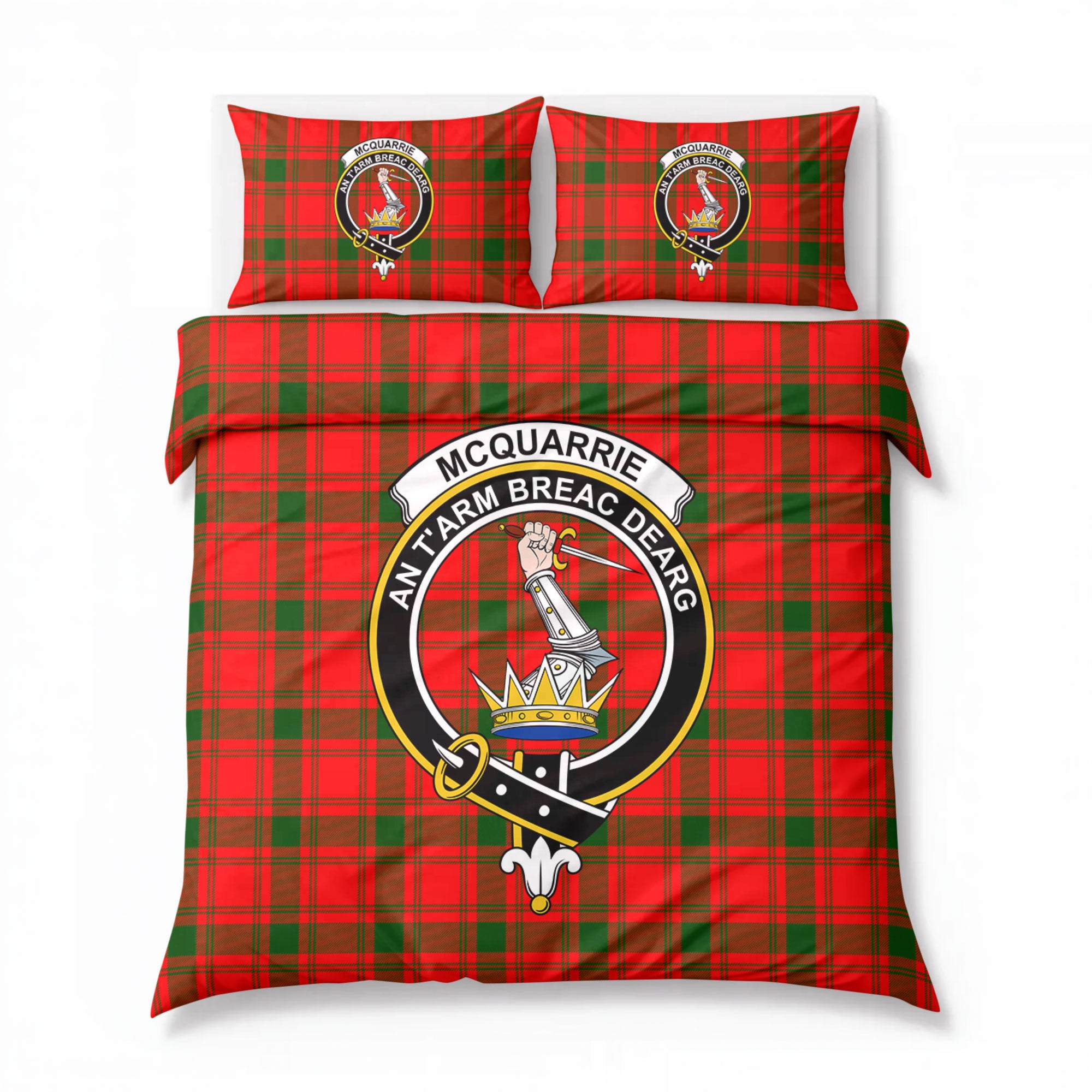 McQuarrie Tartan Crest Bedding Set