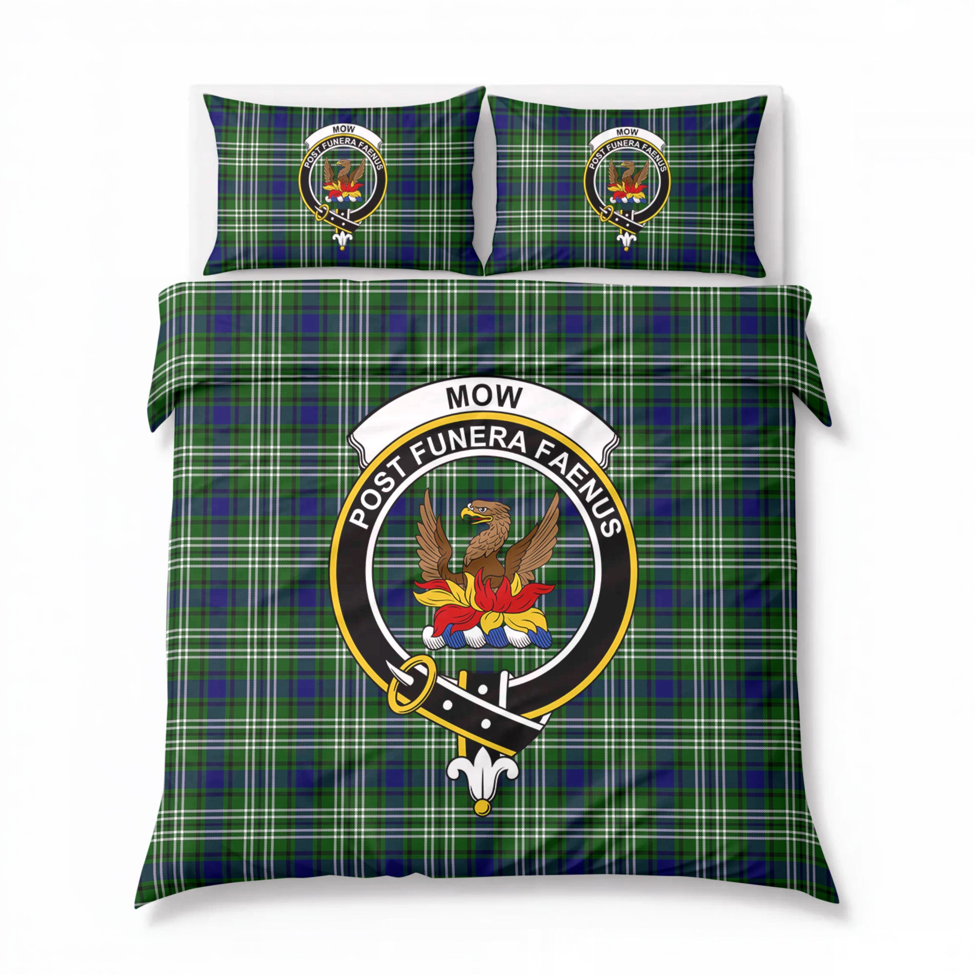 Mow Tartan Crest Bedding Set