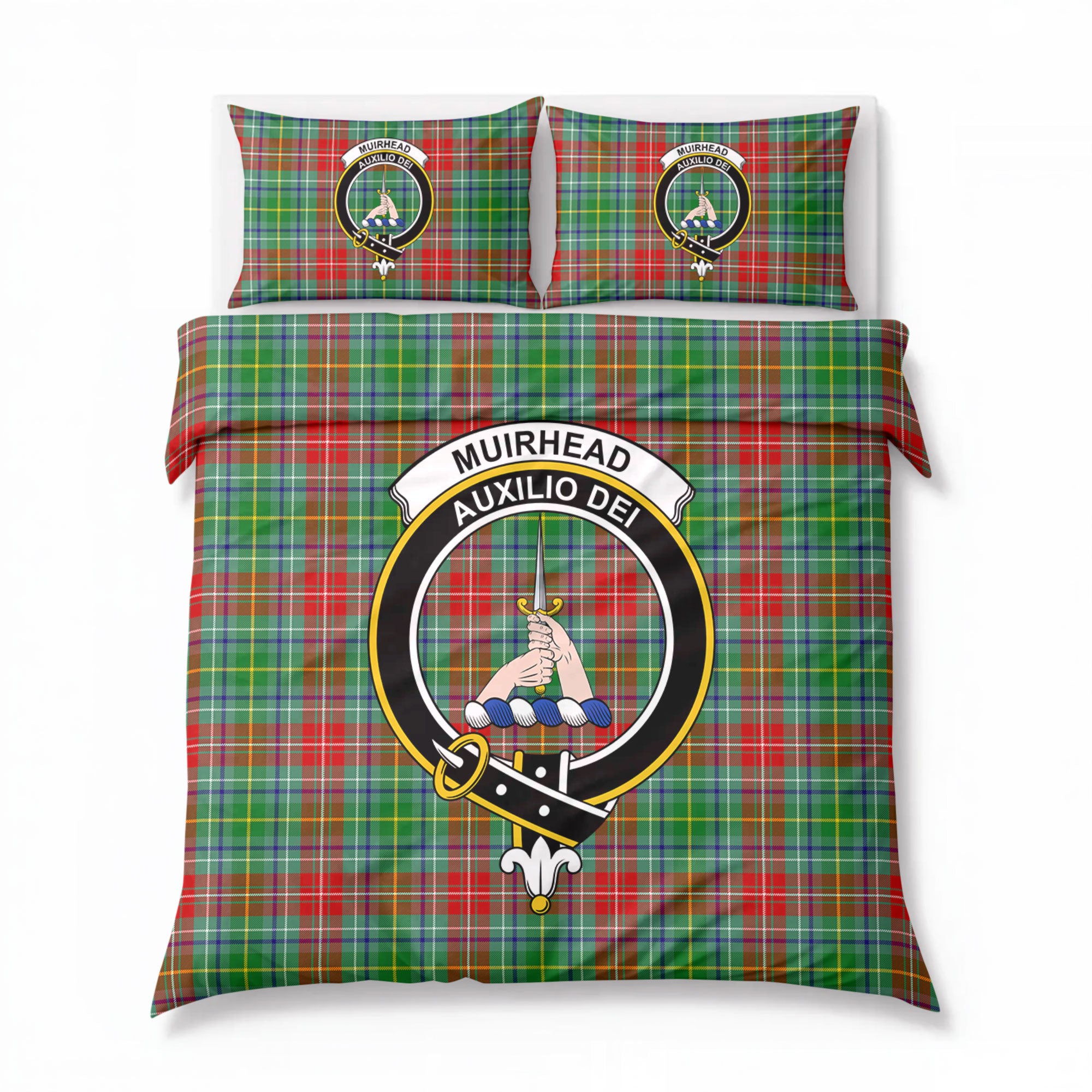 Muirhead Tartan Crest Bedding Set