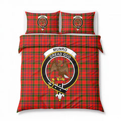 Munro Modern Tartan Crest Bedding Set