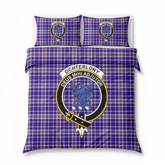 Ochterlony Tartan Crest Bedding Set