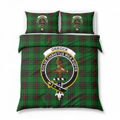 Orrock Tartan Crest Bedding Set