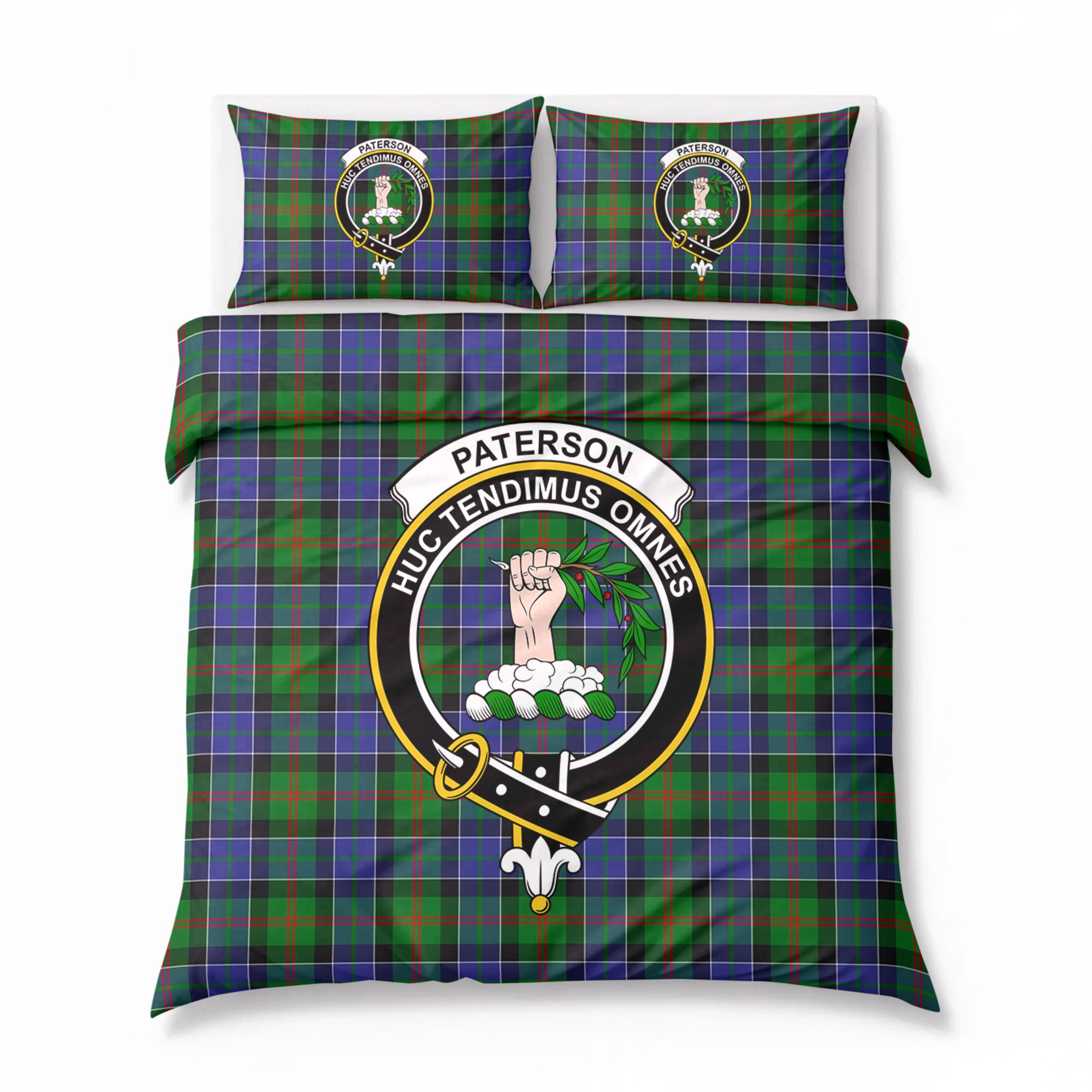 Paterson Tartan Crest Bedding Set
