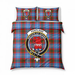 Pentland Tartan Crest Bedding Set