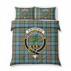 Porterfield Tartan Crest Bedding Set