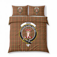 Reid Ancient Tartan Crest Bedding Set