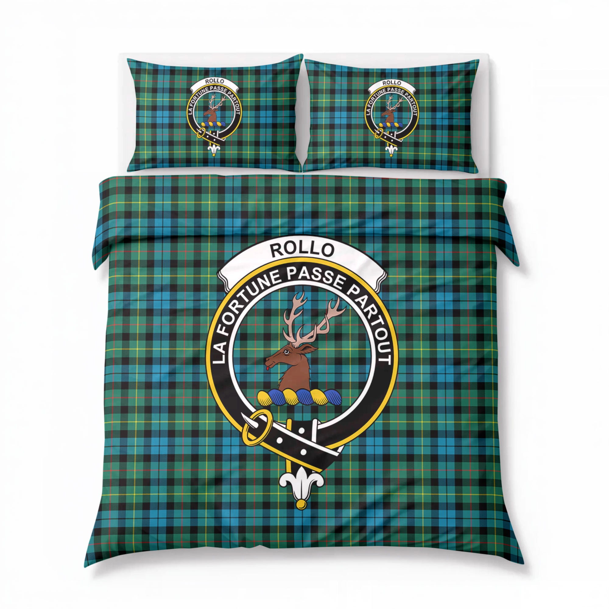 Rollo Ancient Tartan Crest Bedding Set