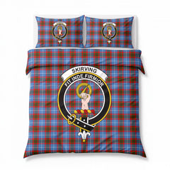 Skirving Tartan Crest Bedding Set