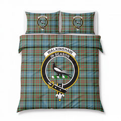 Walkinshaw Tartan Crest Bedding Set