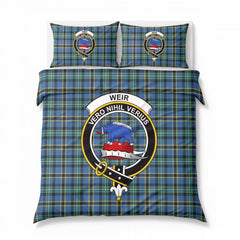 Weir Ancient Tartan Crest Bedding Set