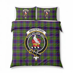 Whiteford Tartan Crest Bedding Set