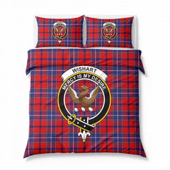 Wishart Dress Tartan Crest Bedding Set