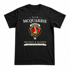 McQuarrie Tartan Crest Mischief and Mayhem T-shirt