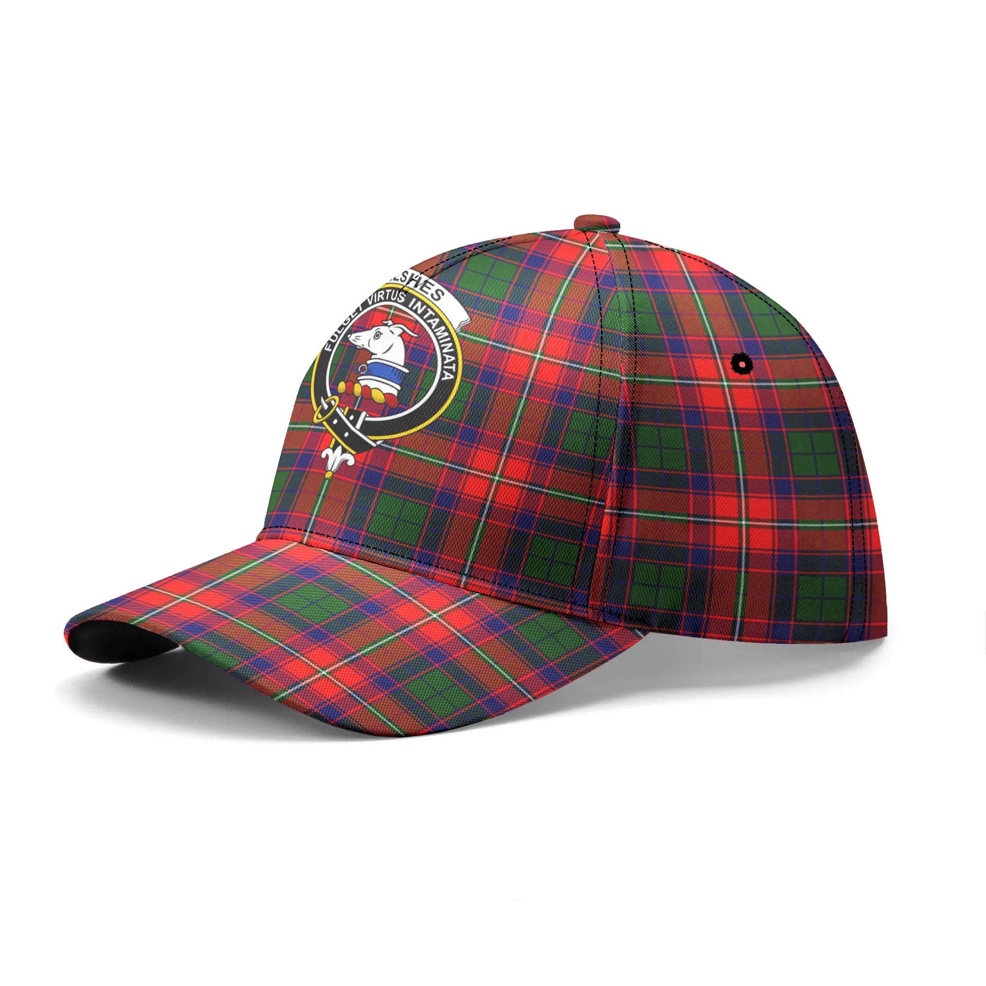 Belshes Tartan Crest Classic Cap