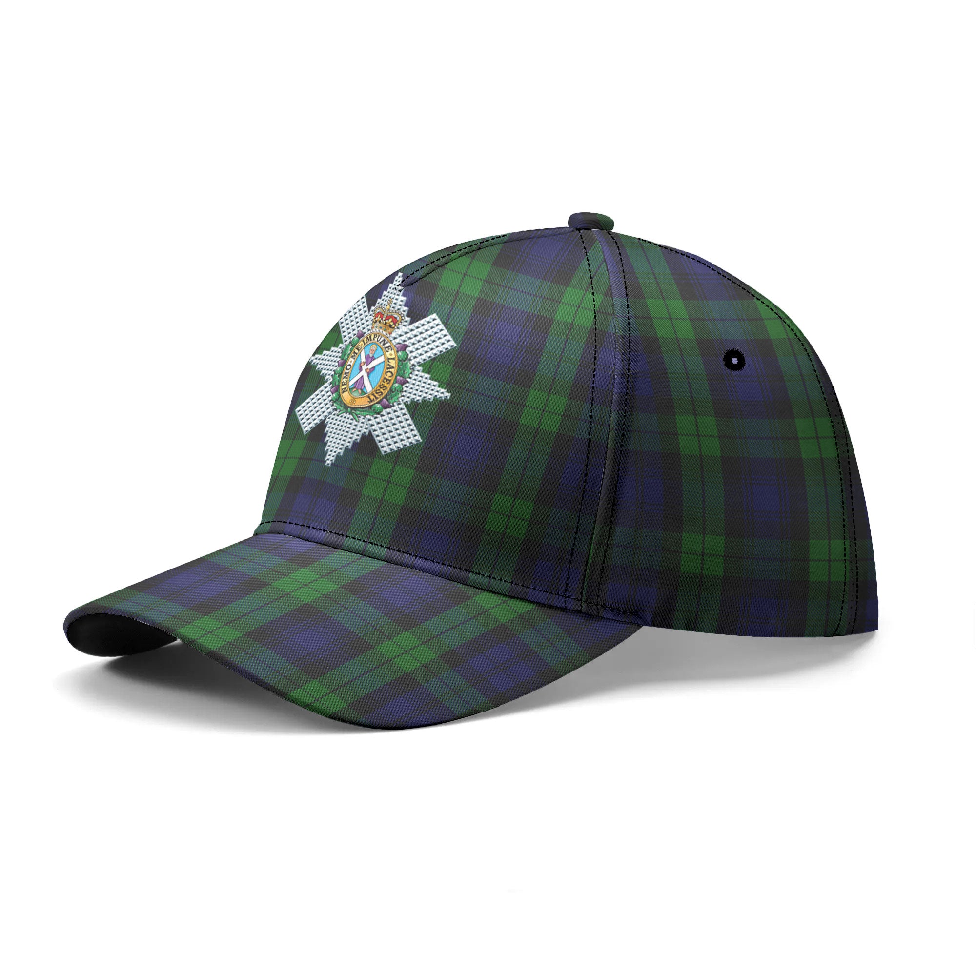 Black Watch Tartan Crest Classic Cap