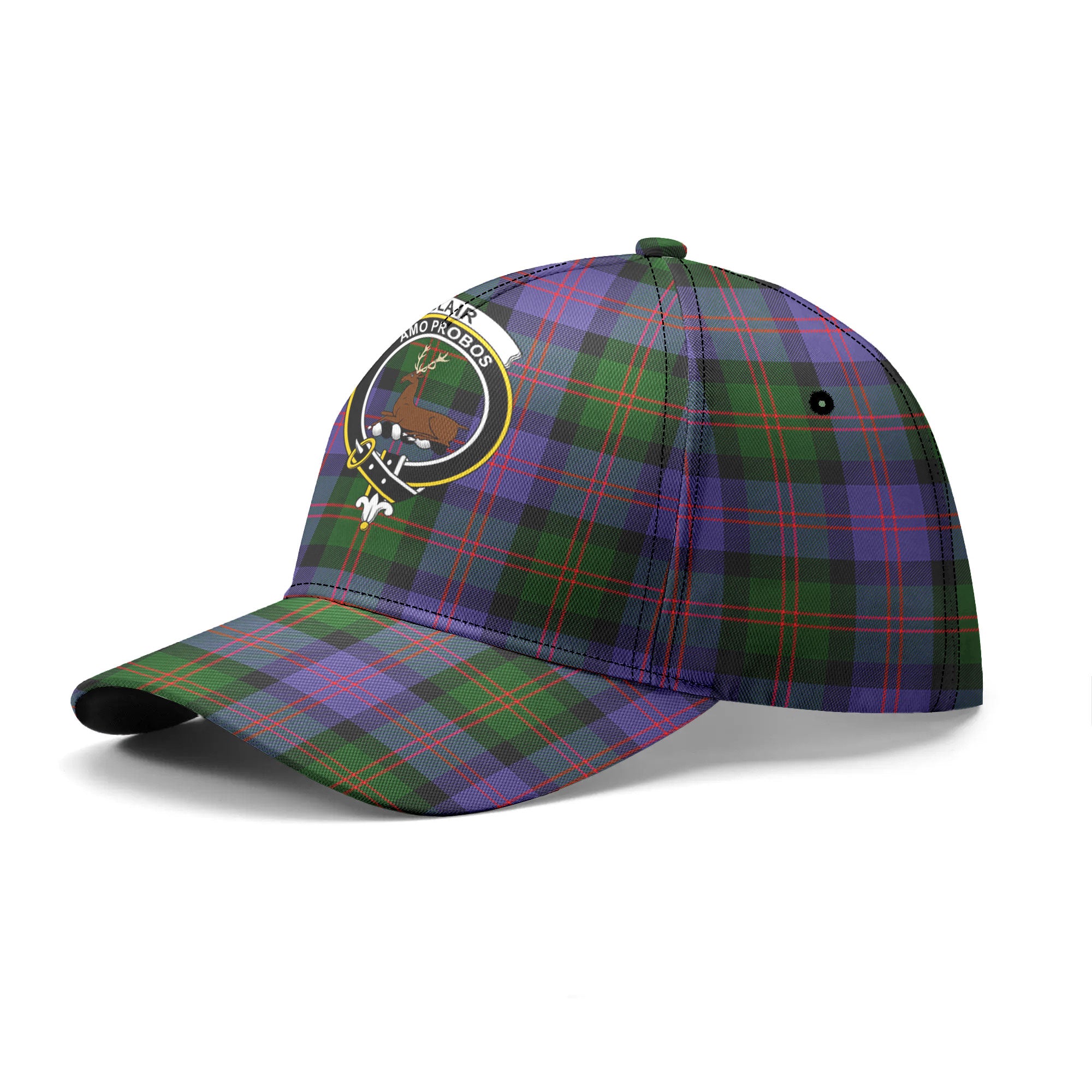 Blair Modern Tartan Crest Classic Cap