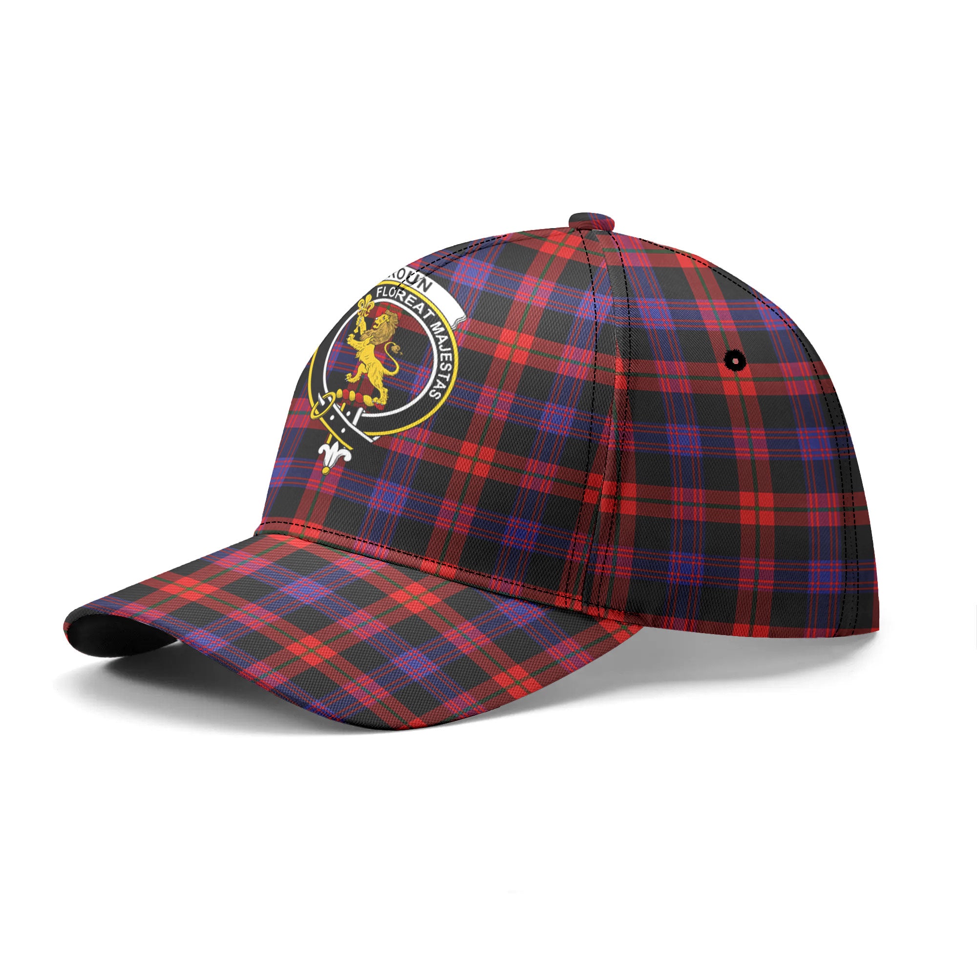 Broun Modern Tartan Crest Classic Cap