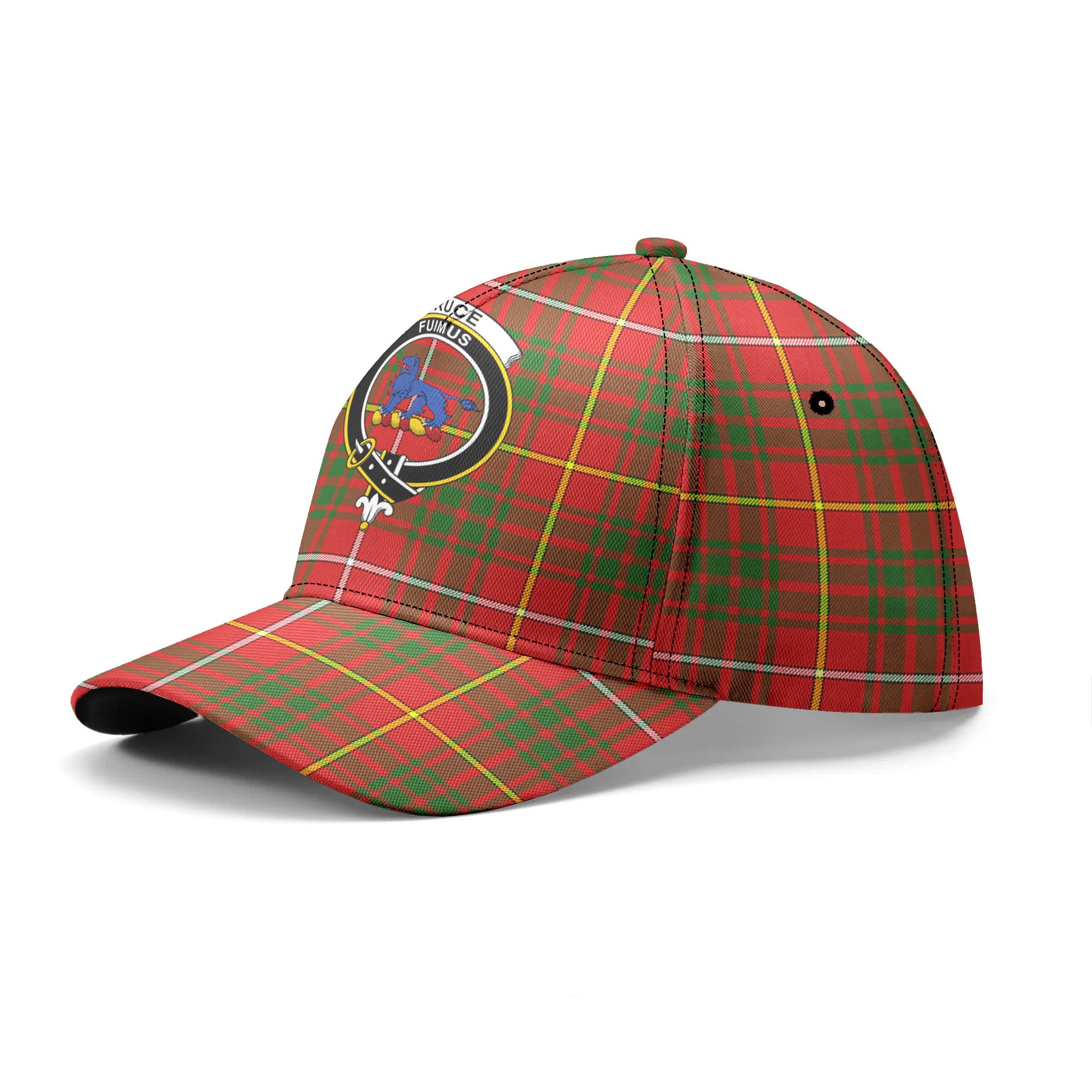 Bruce Modern Tartan Crest Classic Cap