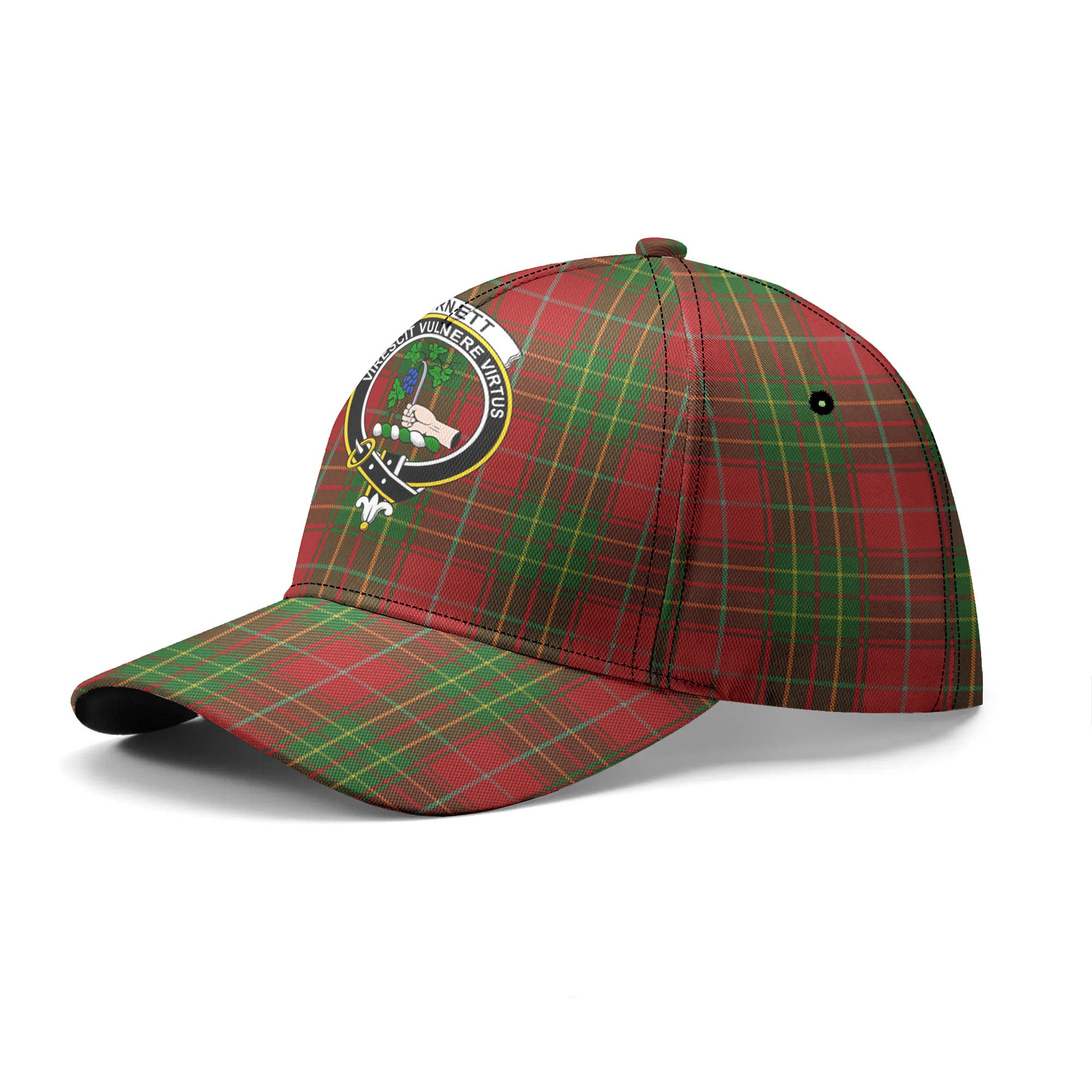 Burnett Tartan Crest Classic Cap