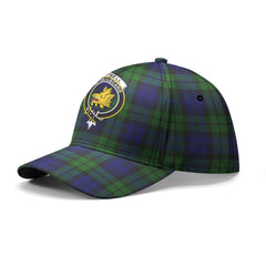 Campbell Modern Tartan Crest Classic Cap