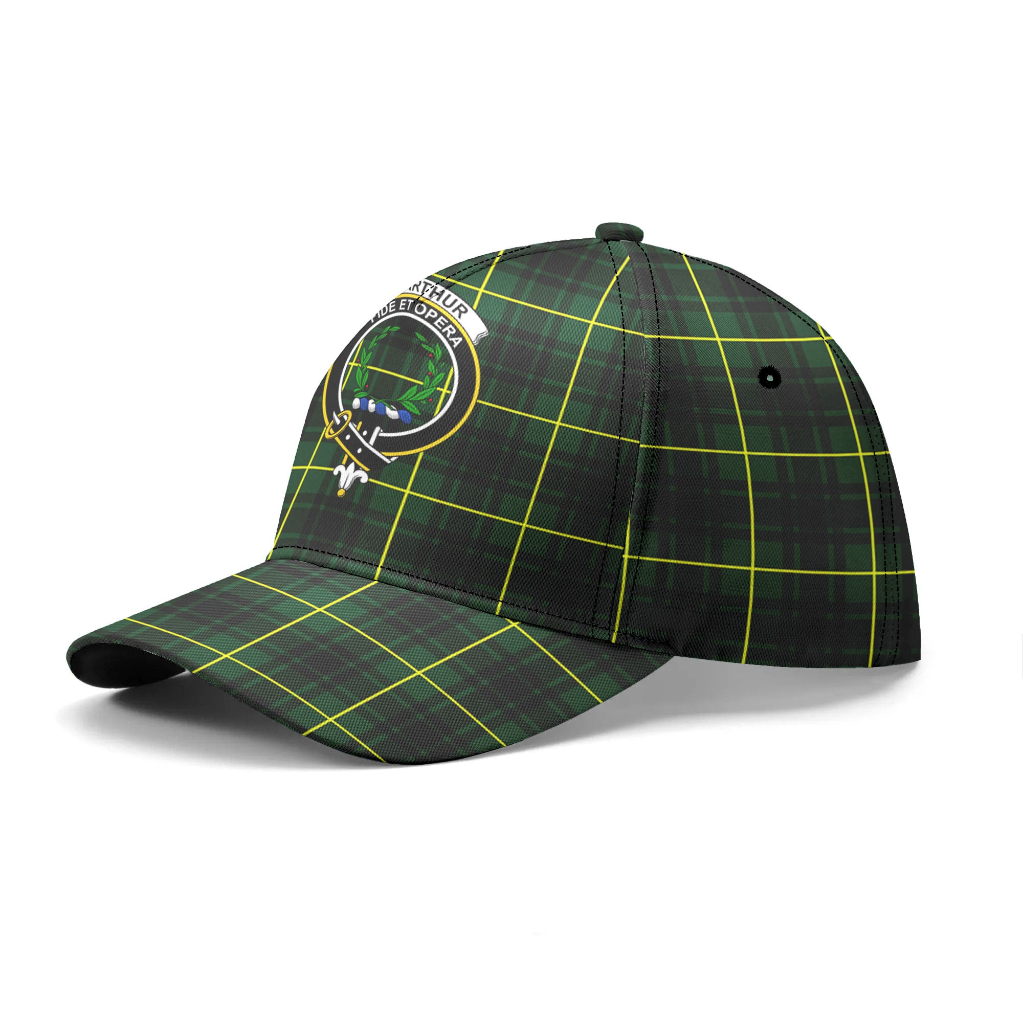 McArthur Modern Tartan Crest Classic Cap