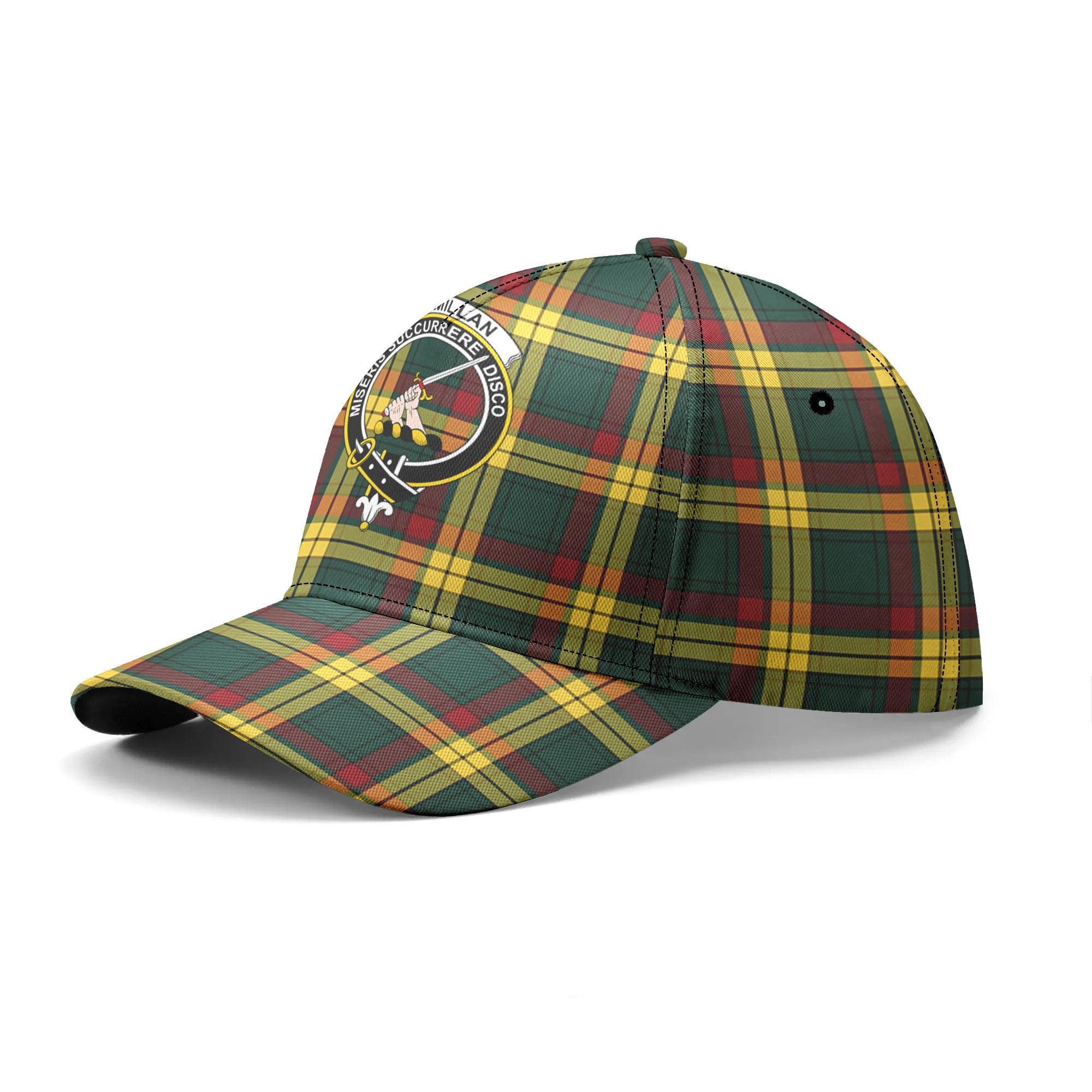 McMillan Old Modern Tartan Crest Classic Cap