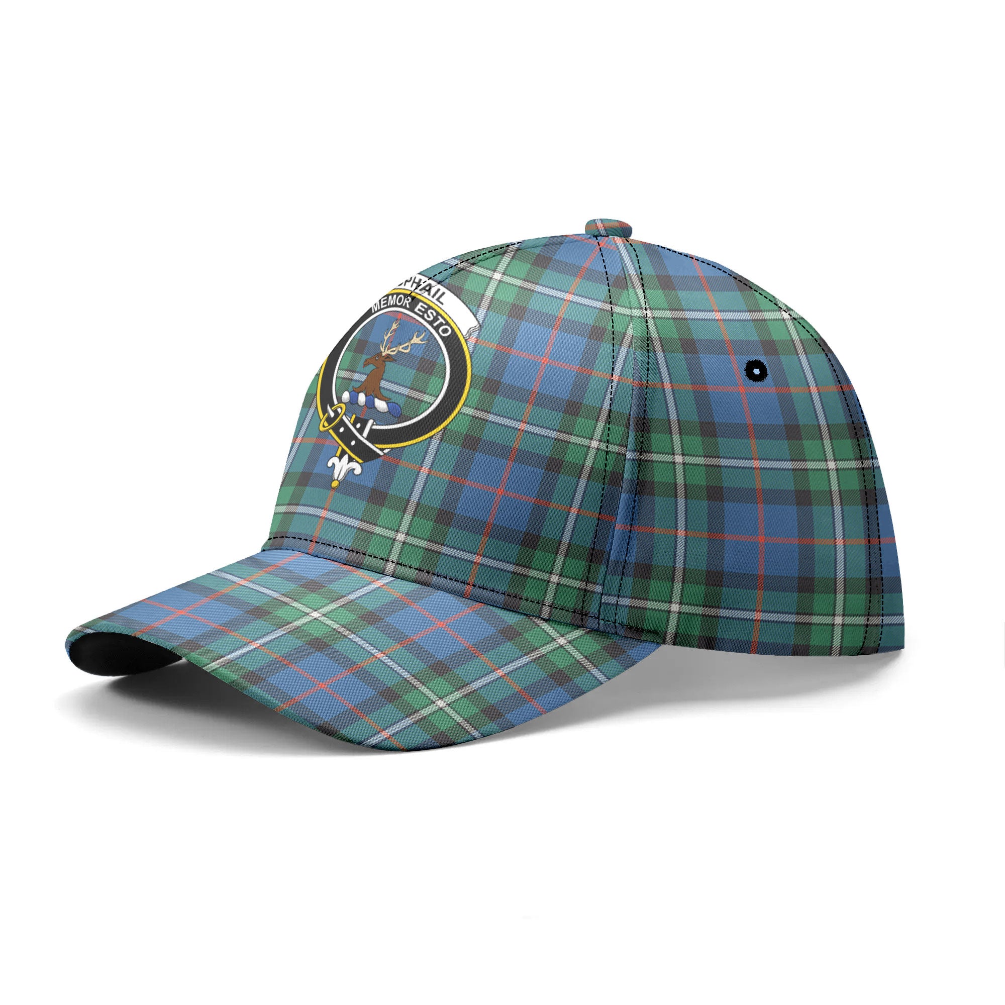 McPhail Hunting Ancient Tartan Crest Classic Cap