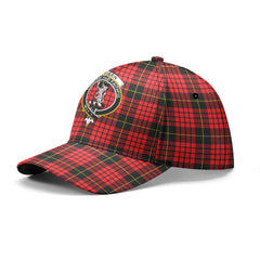 McQueen Modern Tartan Crest Classic Cap