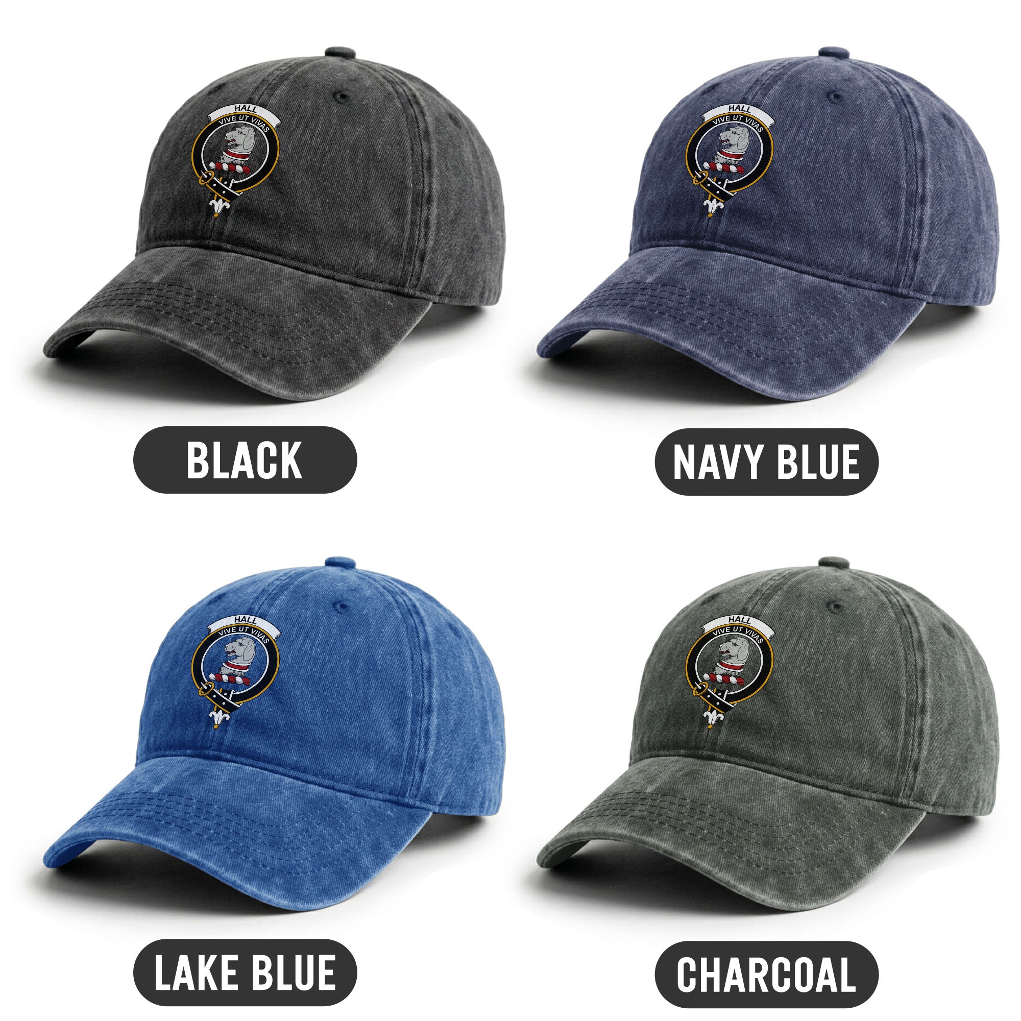 Hall Crest Washed Classic Cap