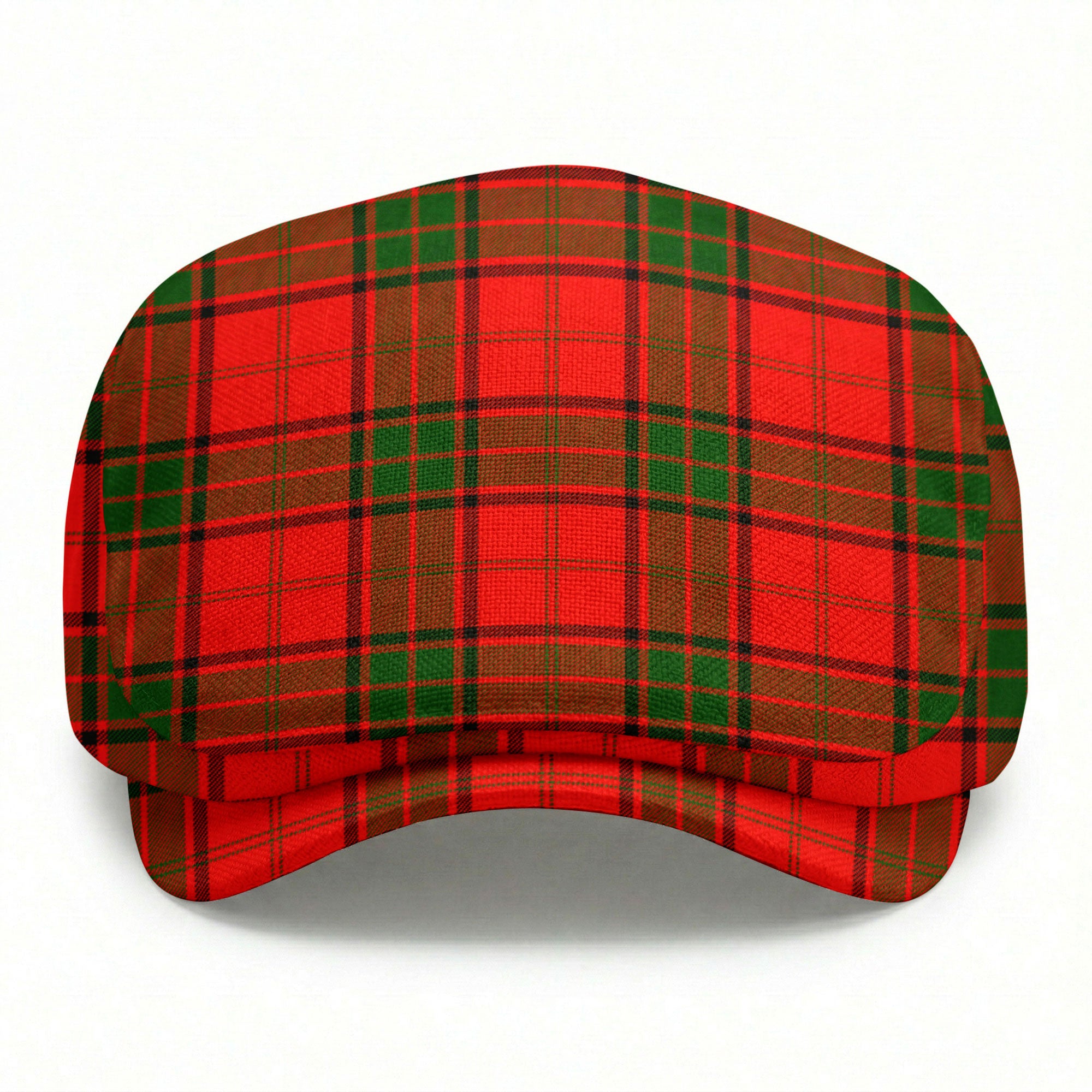 Adair Modern Tartan Flat Caps